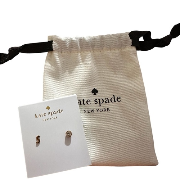 kate spade Jewelry - Kate Spade Mismatched Earrings Letter S